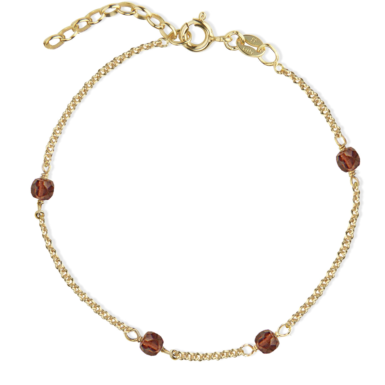 LOVE EYE - RED GARNET